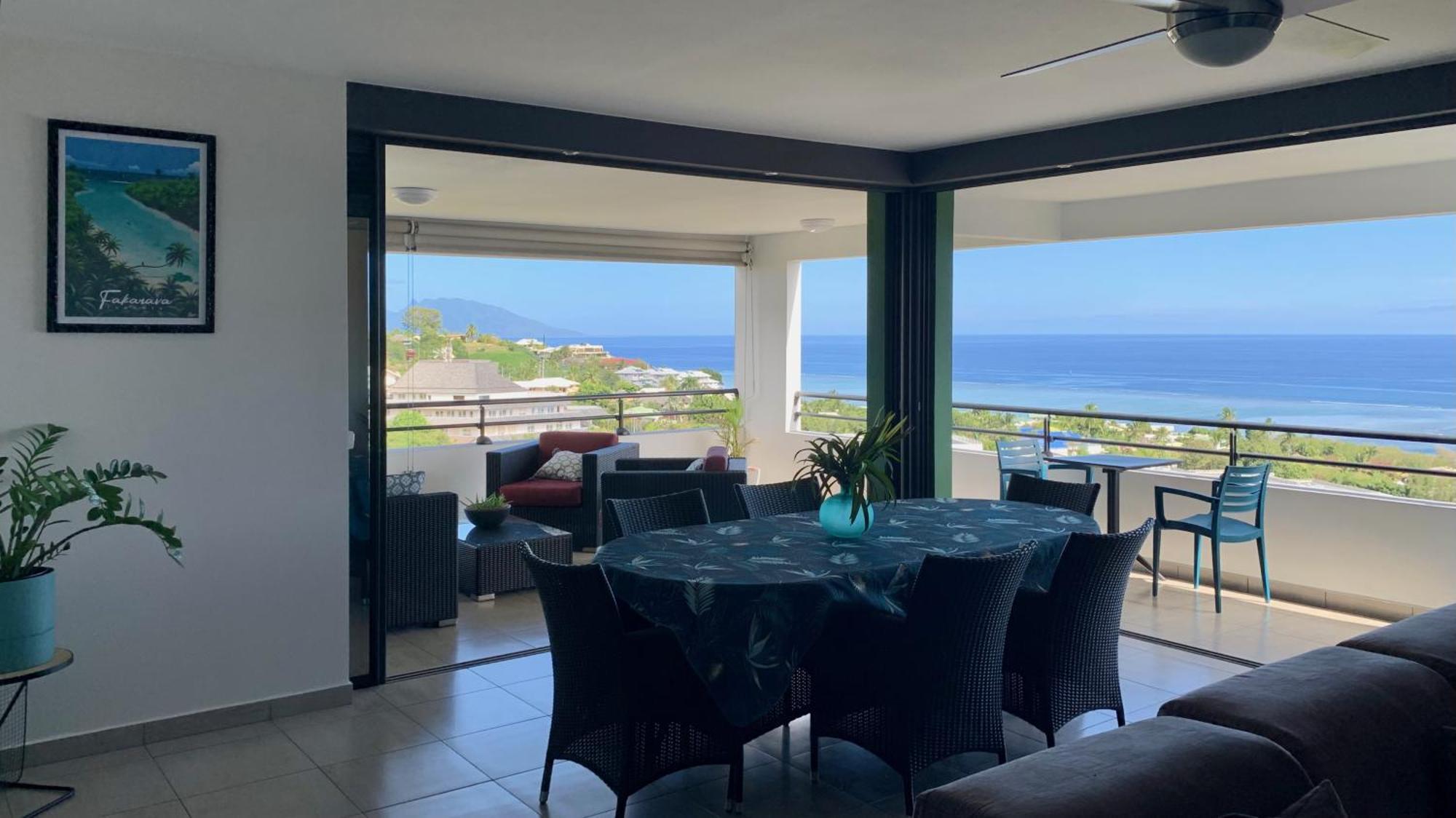 Апартаменты Kaili Ocean View Luxury 2Br Ac Throughout Fiber Wifi & Pool Папеэте Экстерьер фото
