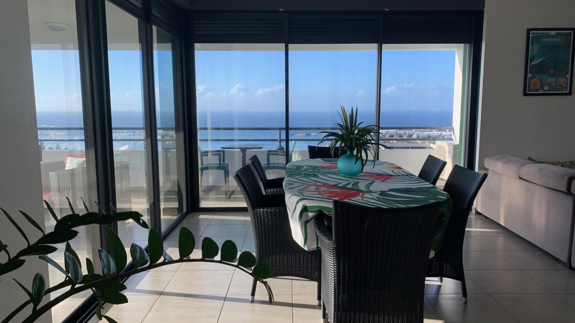 Апартаменты Kaili Ocean View Luxury 2Br Ac Throughout Fiber Wifi & Pool Папеэте Экстерьер фото