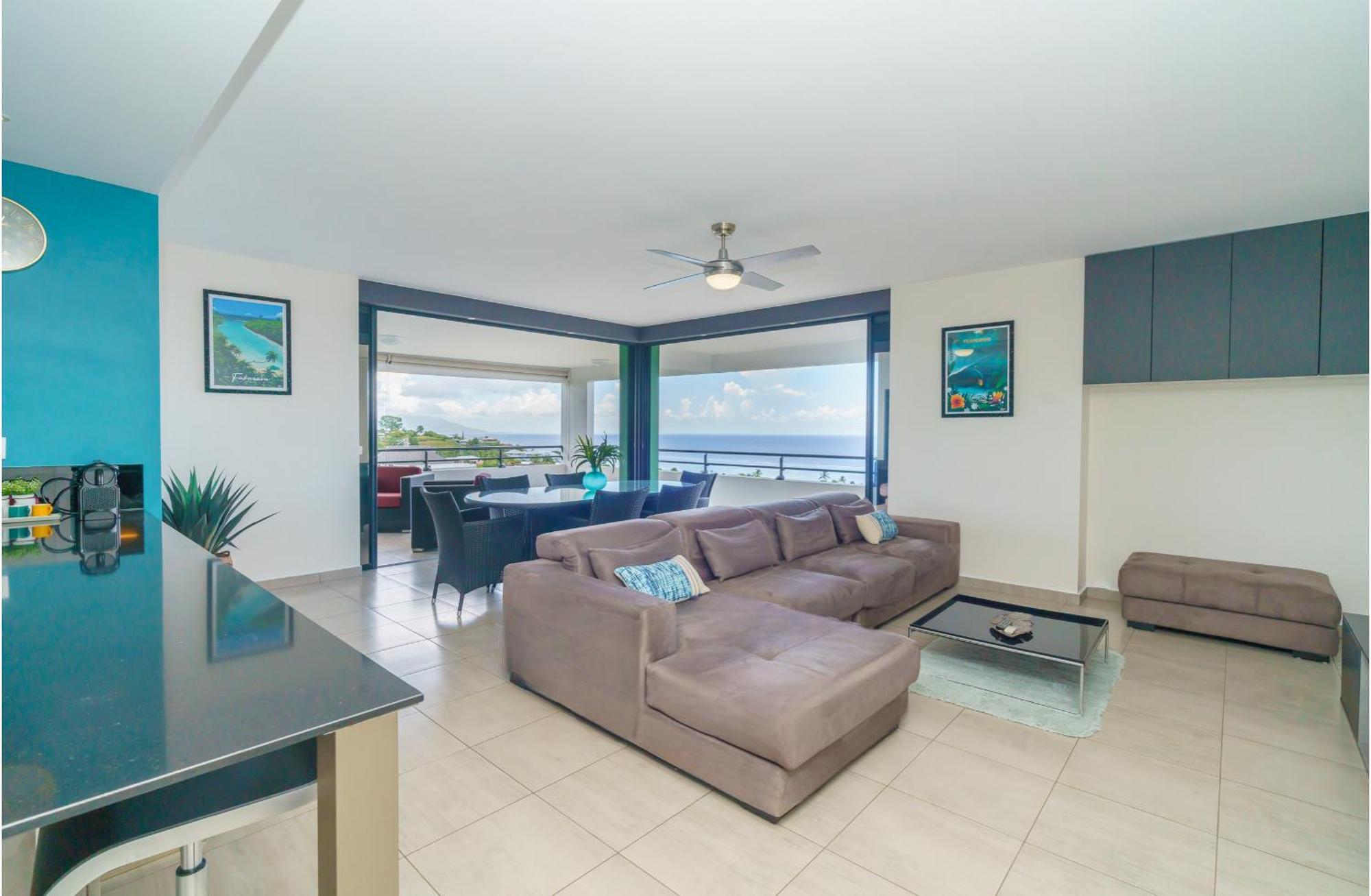 Апартаменты Kaili Ocean View Luxury 2Br Ac Throughout Fiber Wifi & Pool Папеэте Экстерьер фото