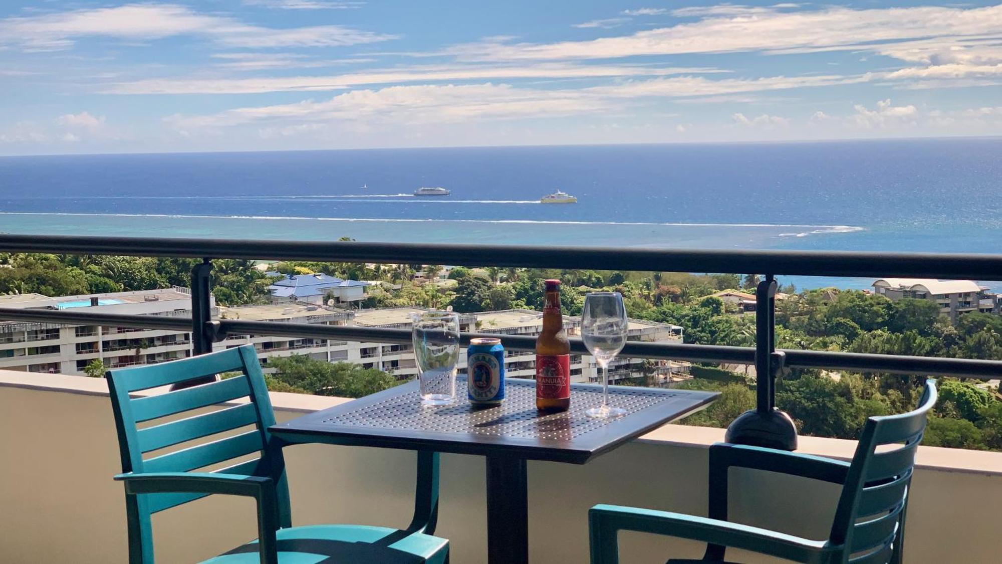 Апартаменты Kaili Ocean View Luxury 2Br Ac Throughout Fiber Wifi & Pool Папеэте Экстерьер фото