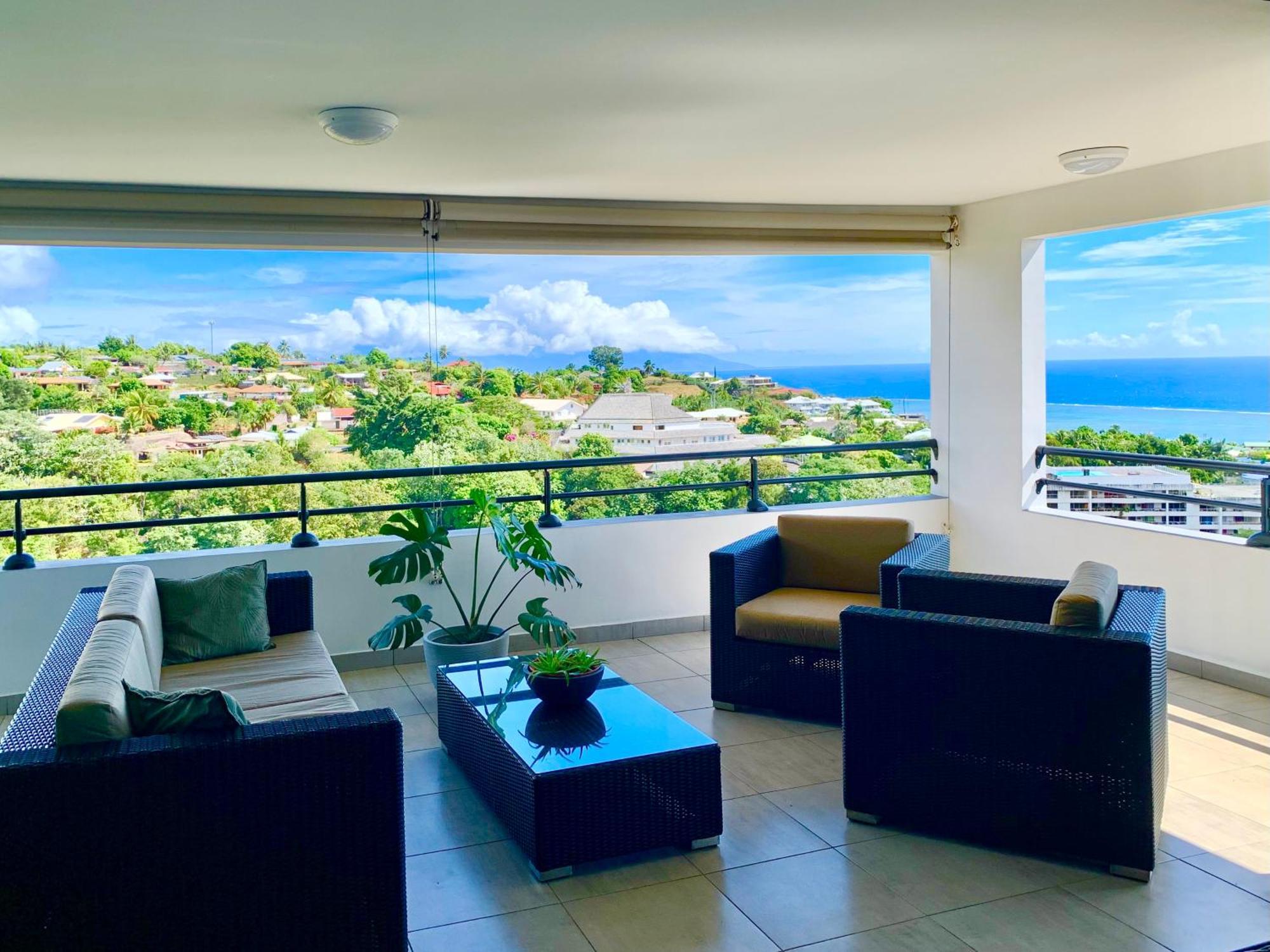Апартаменты Kaili Ocean View Luxury 2Br Ac Throughout Fiber Wifi & Pool Папеэте Экстерьер фото