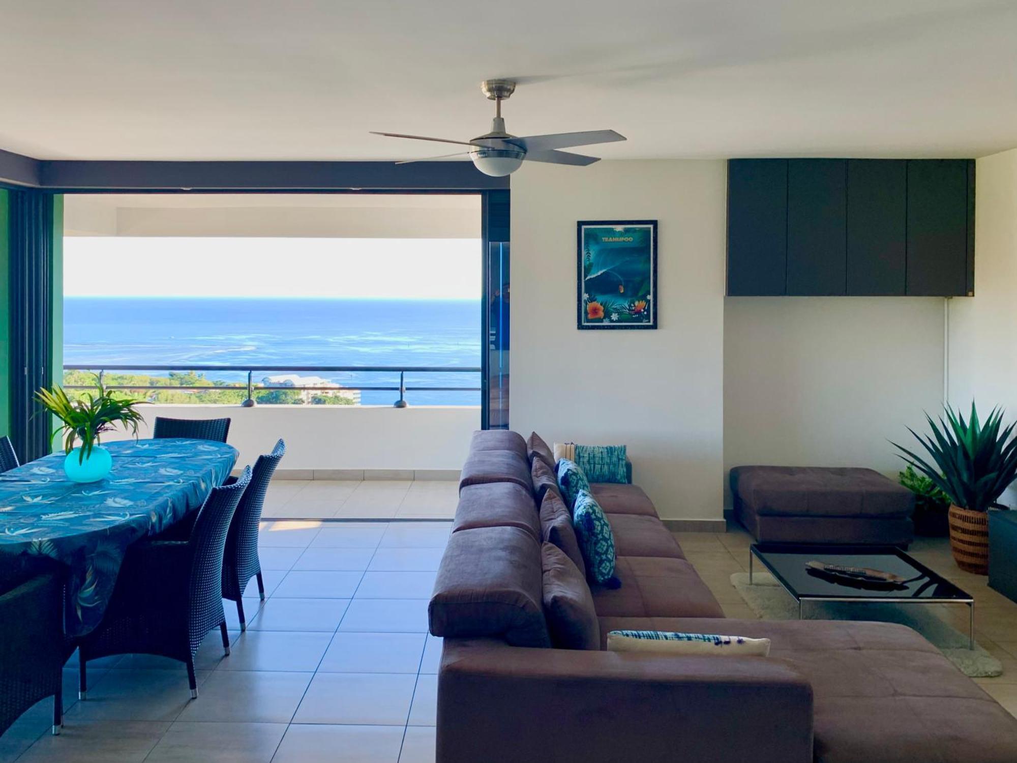 Апартаменты Kaili Ocean View Luxury 2Br Ac Throughout Fiber Wifi & Pool Папеэте Экстерьер фото