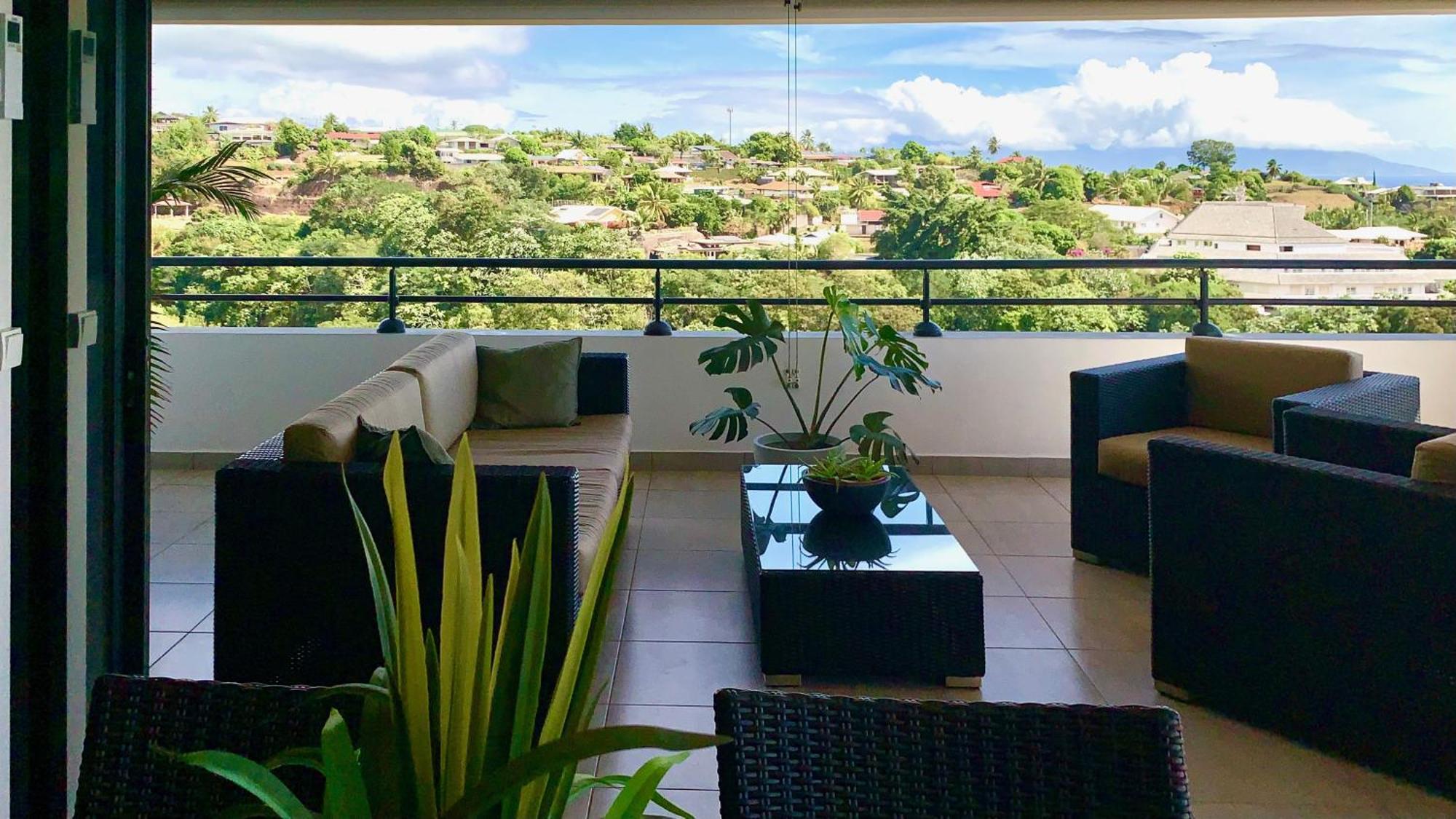 Апартаменты Kaili Ocean View Luxury 2Br Ac Throughout Fiber Wifi & Pool Папеэте Экстерьер фото