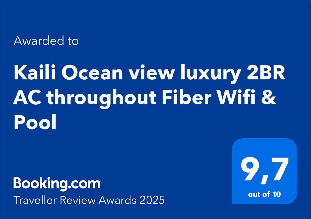 Апартаменты Kaili Ocean View Luxury 2Br Ac Throughout Fiber Wifi & Pool Папеэте Экстерьер фото